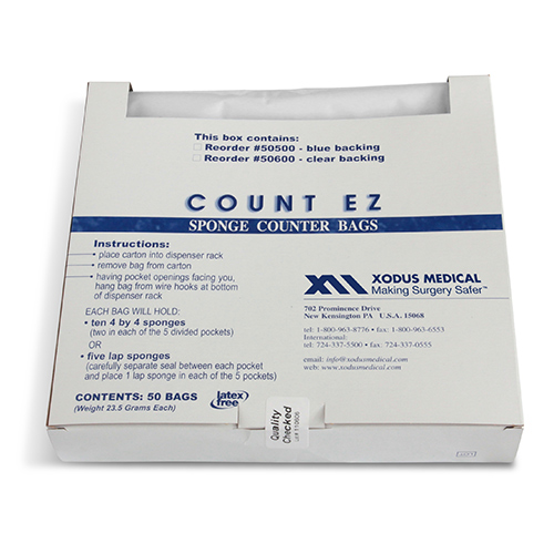 Count EZ Sponge Counter Bag