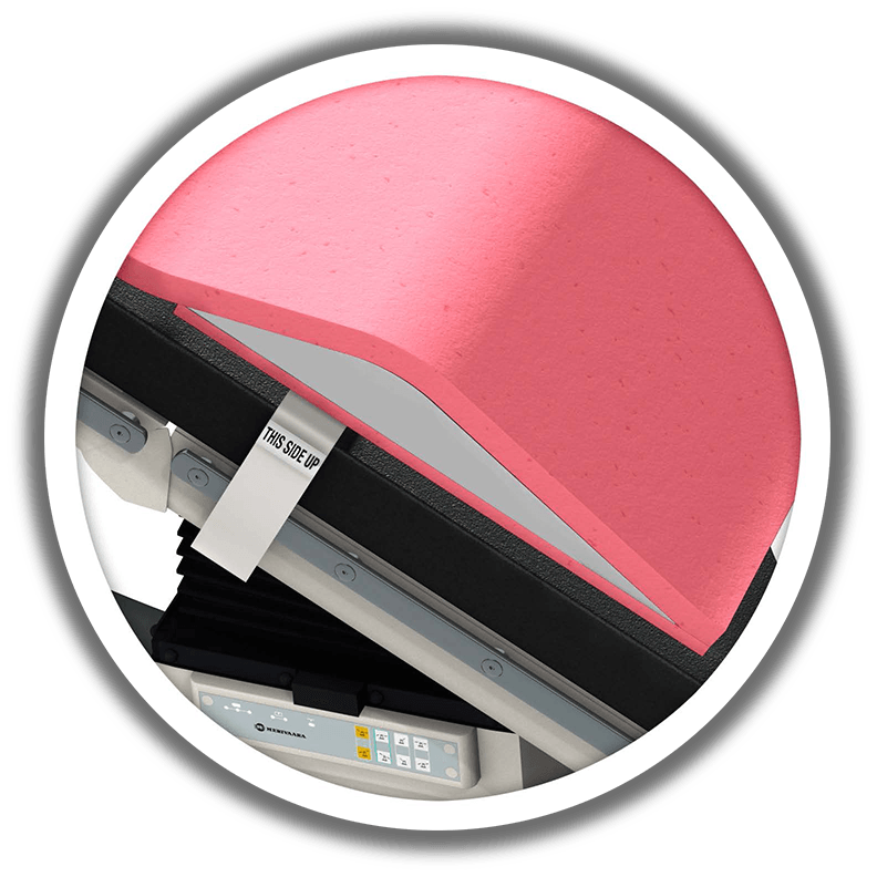 DermaProx Pink Peg Board Pad