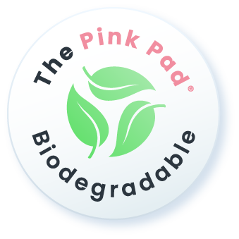 The Pink Pad Biodegradable